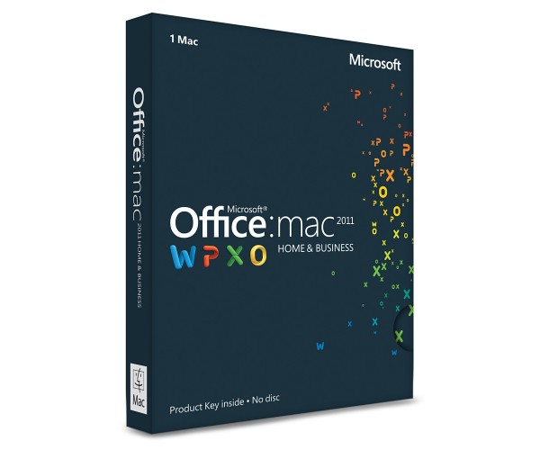 MICROSOFT OFFICE PER MAC HOME E BUSINESS 2011