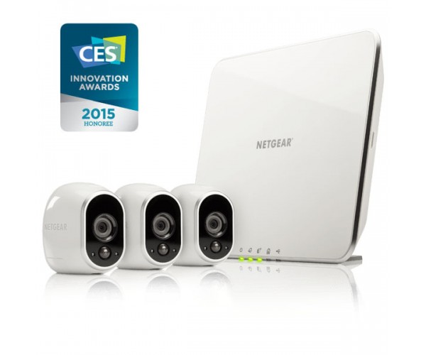 NETGEAR SISTEMA DI SICUREZZA ARLO CON 3 VIDEOCAMERE HD